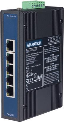 Купить Advantech EKI-2725 - Switch - unmanaged - 5 x 10/100/1000 - an DIN-Schiene montierbar, wandmontierbar - Gleichstrom (EKI-2725-BE) в магазине wardena.ru