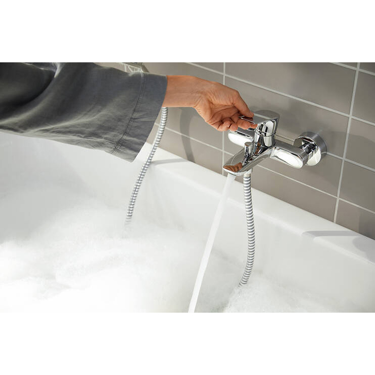 Купить Hansgrohe Rebris E Смеситель для ванны однорычажный хром 72450000 в магазине wardena.ru