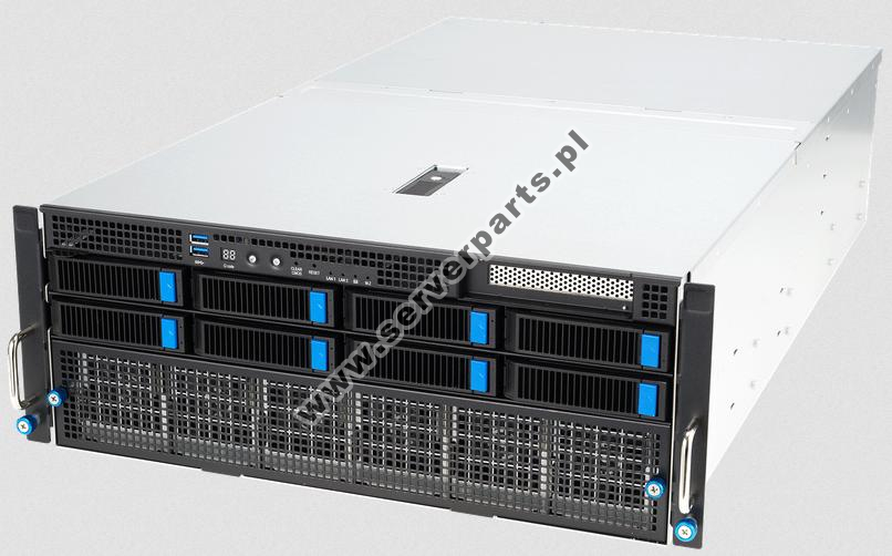Купить Server ASUS ESC8000A-E12P-SKU4/10G/3kW(2+2)/5PCIe/4NVMe • GPU/Coprocessor Server • 4U SATA/M.2 в магазине wardena.ru
