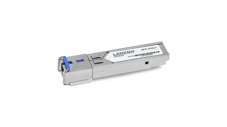 Купить LANCOM SFP-AON-1 - SFP (Mini-GBIC)-Transceiver-Modul - GigE, AON - 1000BASE-BX20-U, 1000Base-BX10-U - SC/APC Einzelmodus - bis zu 20 km - 1310 (TX) / 1480-1580 (RX) nm - für LANCOM 1790, 1900, 1906, 1926, ISG-1000, ISG-4 (60200) в магазине wardena.ru