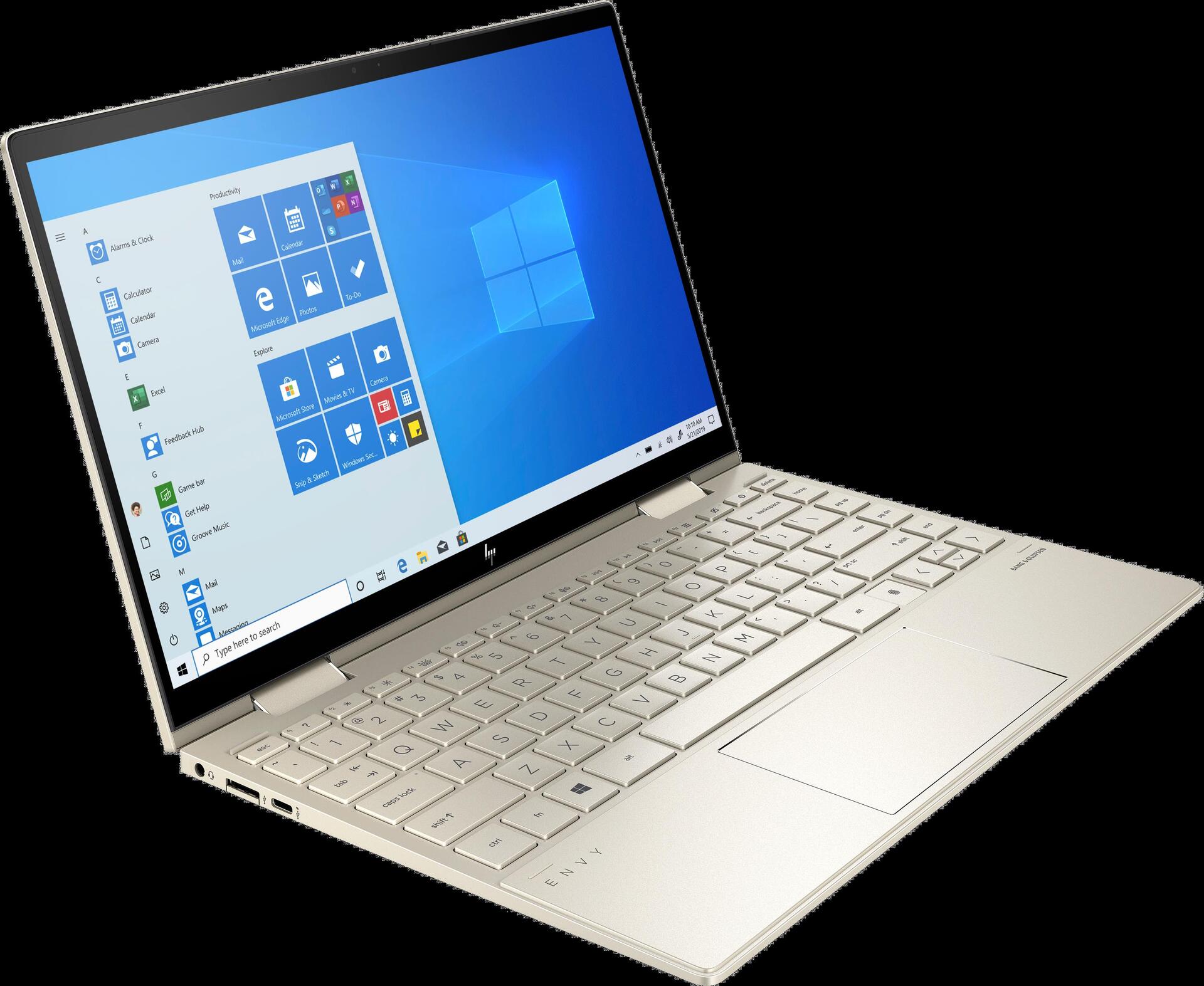 Купить HP ENVY x360 13-bd0357ng - Flip-Design - Core i5 1135G7 - Win 10 Home 64-Bit - 8 GB RAM - 512 GB SSD NVMe - 33.8 cm (13.3") OLED Touchscreen 1920 x 1080 (Full HD) - Iris Xe Graphics - Bluetooth, Wi-Fi 6 - Pale Gold, sand (481F2EA#ABD) в магазине wardena.ru