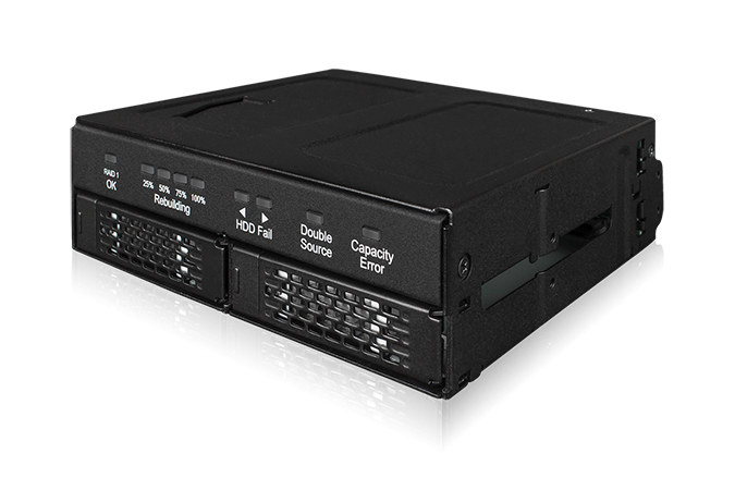 Купить ICY Dock ToughArmor MB902SPR-B - Internes RAID-Gehäuse mit Datenanzeige, Netzanzeige - 2.5" (6.4 cm) - SATA 6Gb/s - RAID 1 - SATA 6Gb/s - Schwarz (MB902SPR-B) в магазине wardena.ru