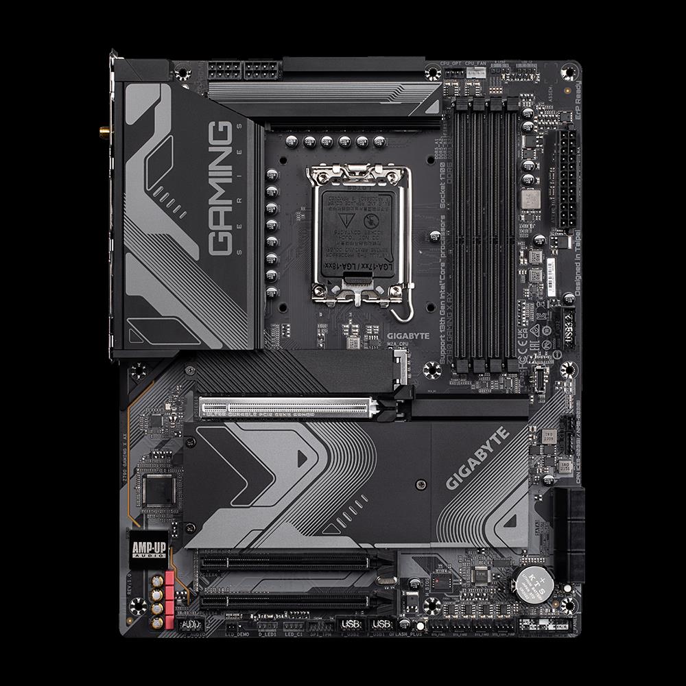 Купить Gigabyte Z790 GAMING X AX - Intel - LGA 1700 - Intel® Celeron® - Intel® Core™ i3 - Intel® Core™ i5 - Intel® Core™ i7 - Intel® Core™ i9,... - LGA 1700 - DDR5-SDRAM - 128 GB (Z790 GAMING X AX) в магазине wardena.ru
