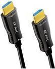 Купить LogiLink HDMI AOC Hybrid Glasfaserkabel, 4K/60Hz, 50 m HDMI-A Stecker - HDMI-A Stecker, aktives optisches Hybrid - 1 Stück (CHF0105) в магазине wardena.ru