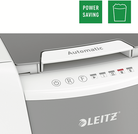 Купить Leitz 80130000 Aktenvernichter Kreuzschreddern 22 cm Grau - Weiß (80130000) в магазине wardena.ru
