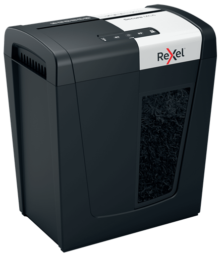 Купить Rexel Secure MC6 Aktenvernichter Mikrogeschnittene Zerkleinerung 60 dB Schwarz - Silber (2020130EU) в магазине wardena.ru