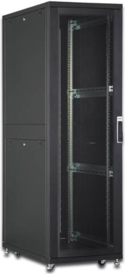 Купить Digitus Unique DN-19 SRV-42U-B-1 - Schrank - Schwarz, RAL 9005 - 42U - 48,3 cm (19") (DN-19 SRV-42U-B-1) в магазине wardena.ru