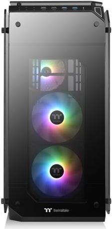 Купить Thermaltake View 71 TG - ARGB Edition - Tower - Erweitertes ATX - ohne Netzteil (PS/2) - Schwarz - USB/Audio (CA-1I7-00F1WN-03) в магазине wardena.ru