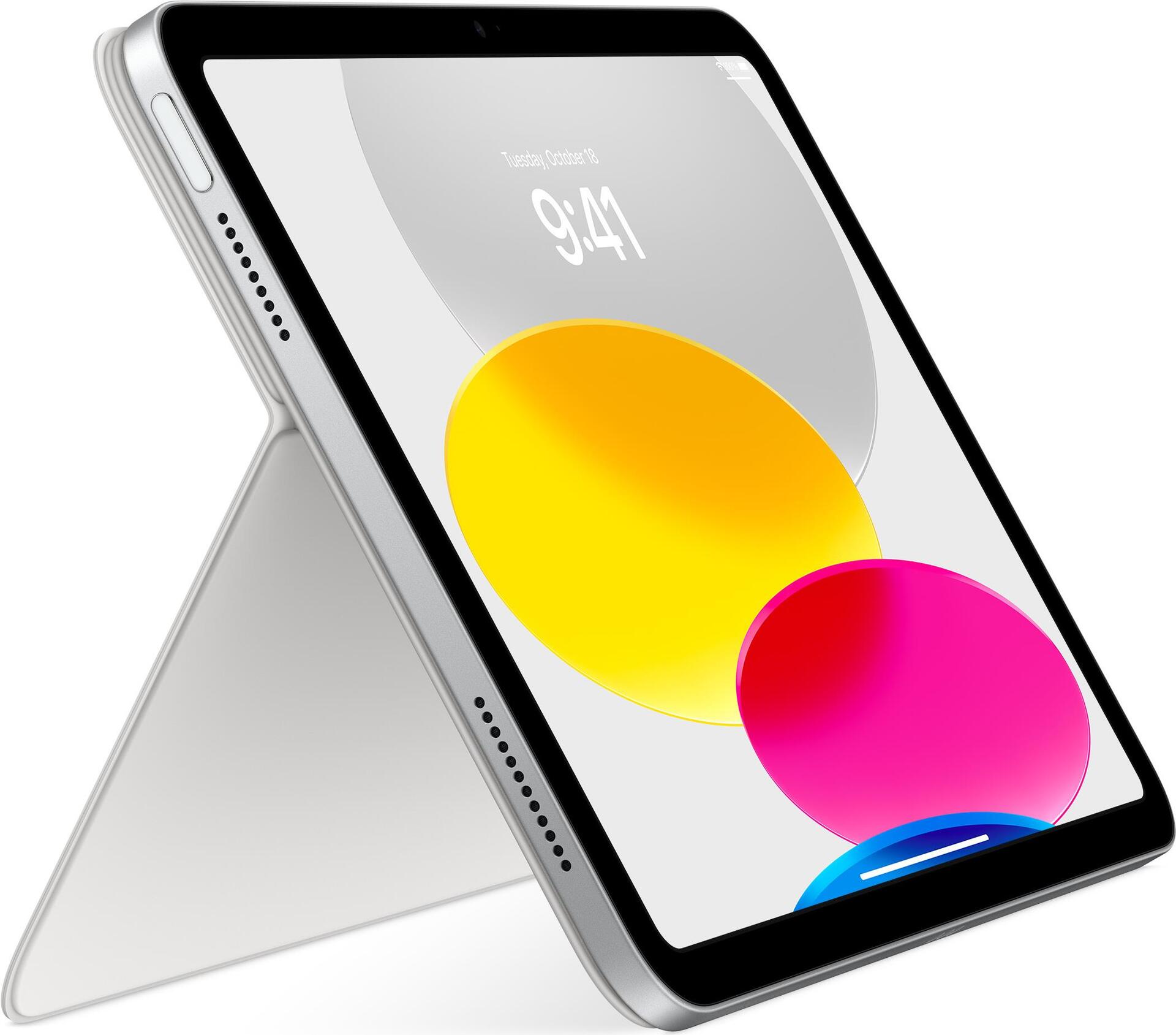 Купить Apple Magic Keyboard Folio - Tastatur und Foliohülle - mit Trackpad - Apple Smart connector - AZERTY - Französisch - für iPad Wi-Fi (10. Generation) (MQDP3F/A) в магазине wardena.ru