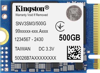 Купить Kingston NV3 - SSD - 500 GB - PCIe 4.0 x4 (NVMe) (SNV3SM3/500G) в магазине wardena.ru