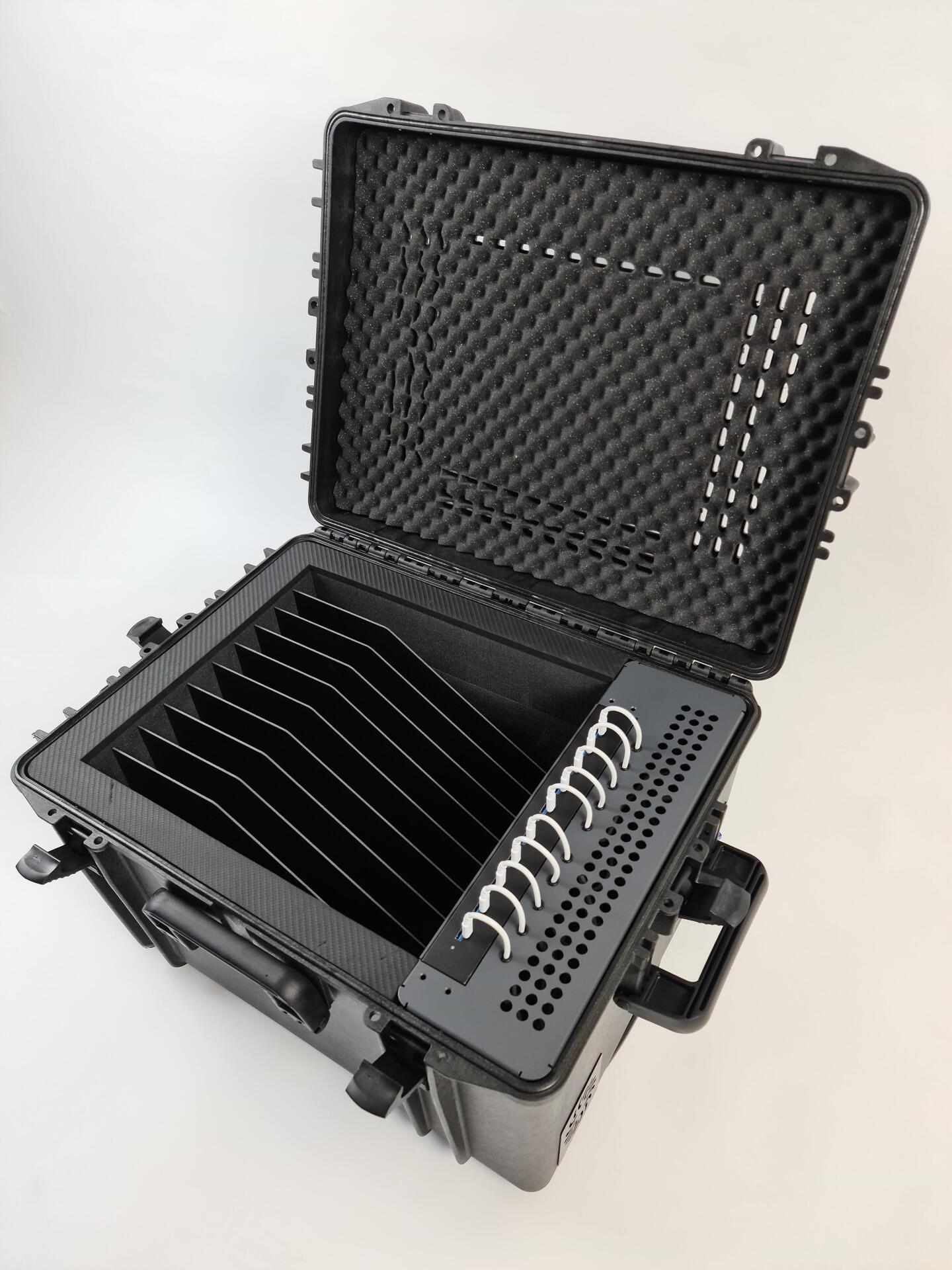 Купить LEBA NoteCase - Aufbewahrungsbox - für 10 Notebooks - verriegelbar - Polypropylen Copolymer - Schwarz (NCASE-10LAP-UC-SC) в магазине wardena.ru