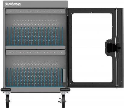 Купить MANHATTAN 32-Port USB-C Ladeschrank auf Rollen 576 W 32 USB-C PD-Ports, geräumige Fächer für Chromebooks, Handys und Tablets bis zu 15.6", 576 W gesamt, bis zu 18 W pro Port, Überspannungsschutz, leiser Lüfter, Metallgeh (102353) в магазине wardena.ru