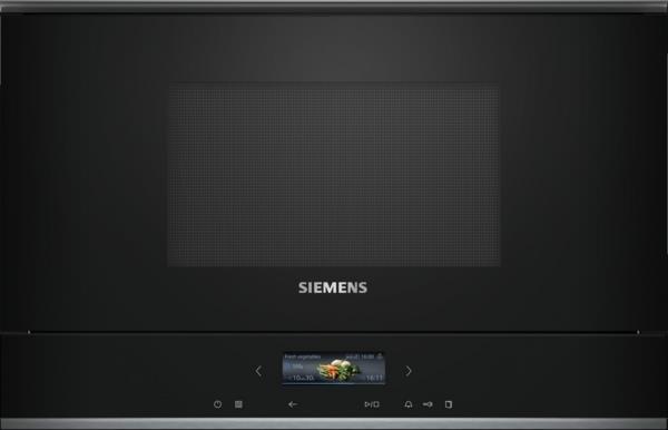 Купить Siemens BF722R1B1 Mikrowelle Integriert Solo-Mikrowelle 21 l 900 W Schwarz (BF722R1B1) в магазине wardena.ru
