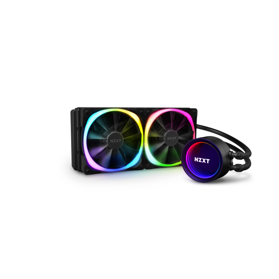 Купить NZXT Kraken X53 RGB - Prozessor-Flüssigkeitskühlsystem - (für: LGA1156, LGA1366, LGA1155, LGA2011, LGA1150, LGA2011-3, LGA1151, AM4, LGA2066, TRX4, sTRX4, LGA1200) - Aluminium - 120 mm (RL-KRX53-R1) в магазине wardena.ru