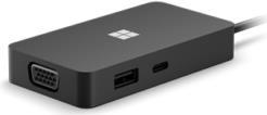 Купить Microsoft USB-C Travel Hub - Docking Station - USB-C - VGA, HDMI - GigE - kommerziell (1E4-00002) в магазине wardena.ru