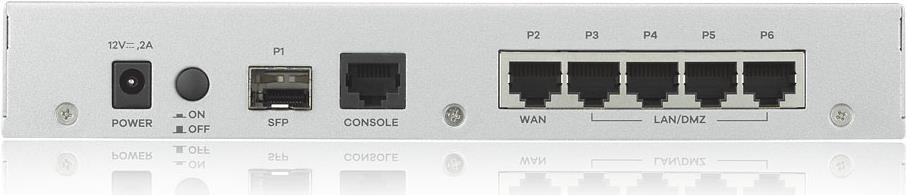 Купить Zyxel ZyWALL ATP100 - Sicherheitsgerät - mit 1-year security license services - GigE - H.323, SIP - Cloud-verwaltet (ATP100-EU0112F) в магазине wardena.ru