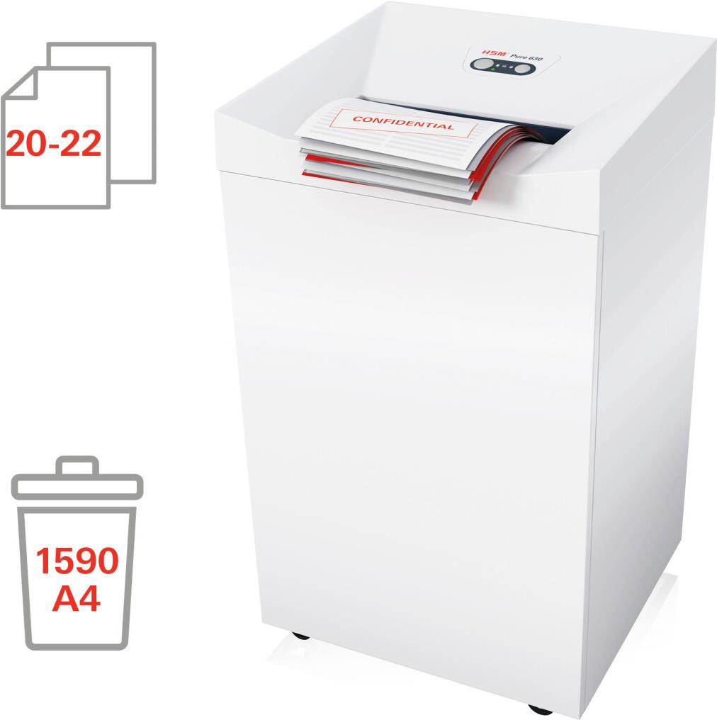 Купить HSM Pure 630 - Vorzerkleinerer - Partikelschnitt - 4,5 x 30 mm - P-4, F-1, O-3, T-4, E-3 (2363111) в магазине wardena.ru