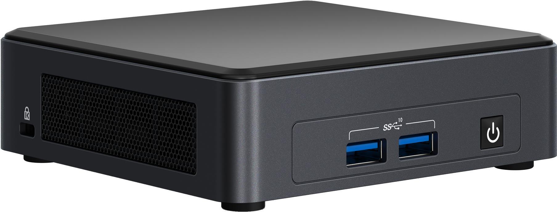 Купить Intel Next Unit of Computing Kit 11 Pro - NUC11TNKv5 - Mini-PC - Core i5 1145G7 / 2.6 GHz - RAM 0 GB - kein HDD - Iris Xe Graphics - GigE, 2.5 GigE - WLAN: 802.11a/b/g/n/ac/ax, Bluetooth 5.1 - Monitor: keiner (BNUC11TNKV50002) в магазине wardena.ru