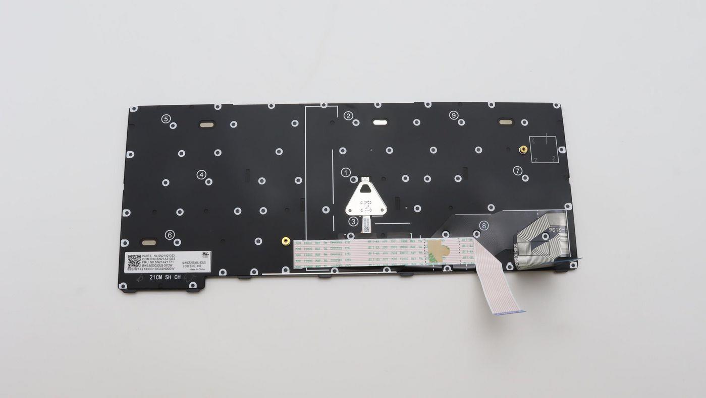 Купить Lenovo Keyboard w/o Backlight French (5N21A21855) в магазине wardena.ru