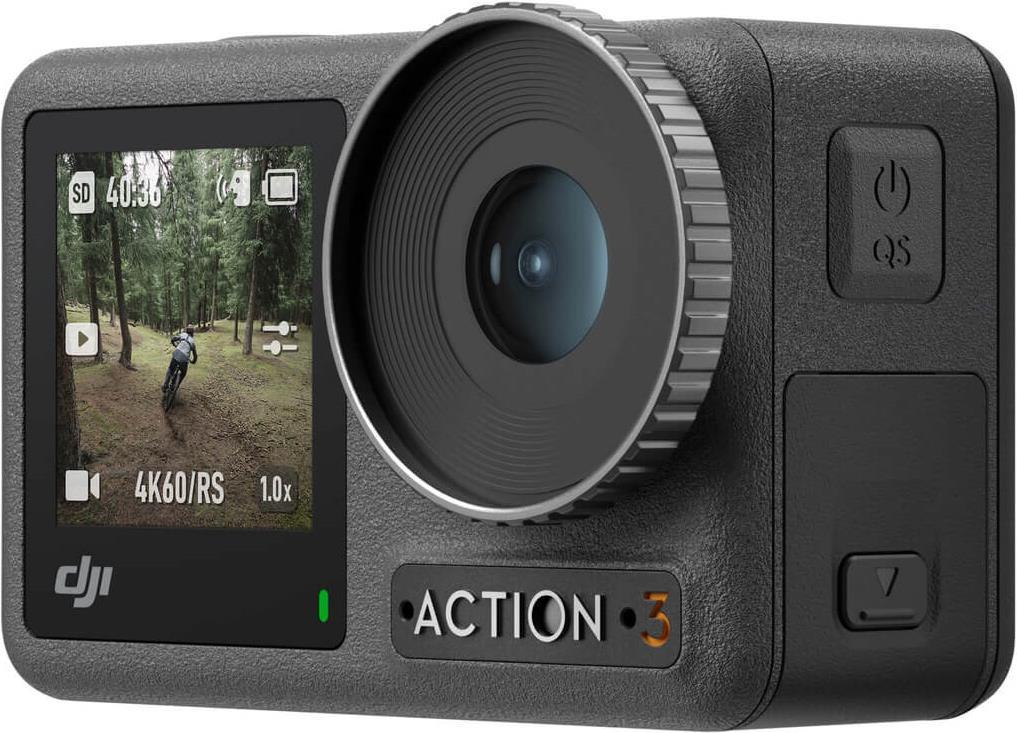 Купить DJI Osmo Action 3 Actionsport-Kamera 12 MP 4K Ultra HD CMOS 25,4 / 1,7 mm (1 / 1.7" ) WLAN 145 g (120471) в магазине wardena.ru
