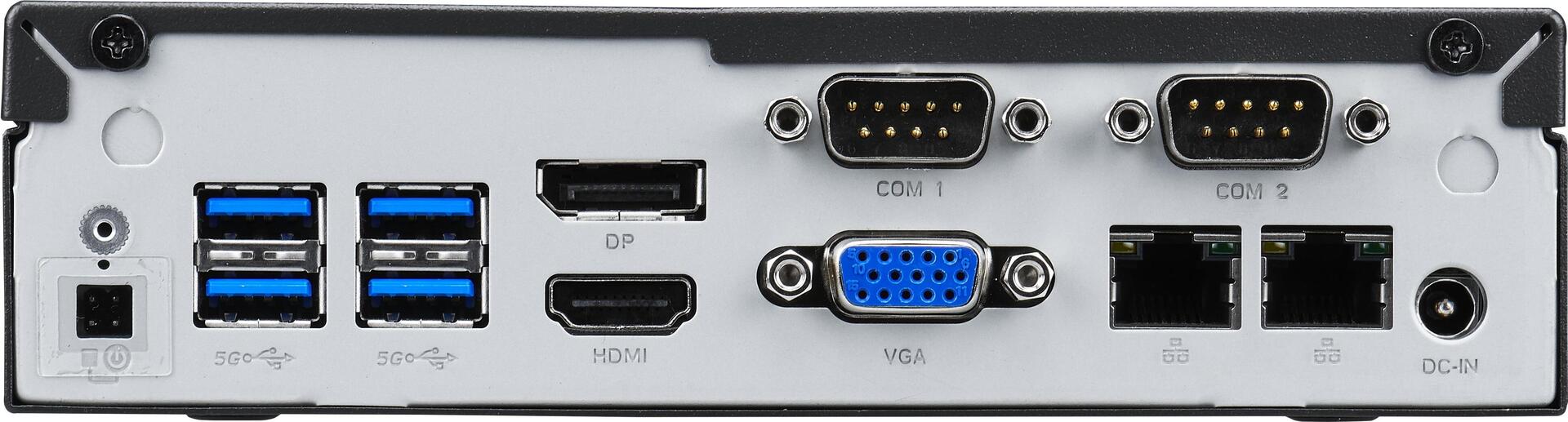 Купить Shuttle XPC Slim PC System DL3000EP - Intel N100 - Win10 IoT - 8GB RAM - 128GB SSD M.2 (NVMe) - 2x LAN (2x 2.5Gbit) - 2xCOM - 1xHDMI - 1xDP - 1x VGA - lüfterlos - 24/7 Dauerbetrieb (DL3000EP) в магазине wardena.ru