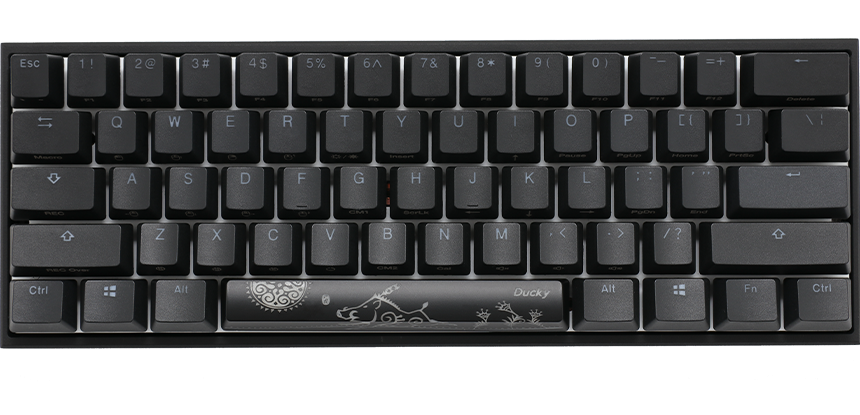 Купить Ducky Mecha Mini Tastatur Maus enthalten USB Englisch Schwarz (DKME2061ST-RDEPDAAT1) в магазине wardena.ru