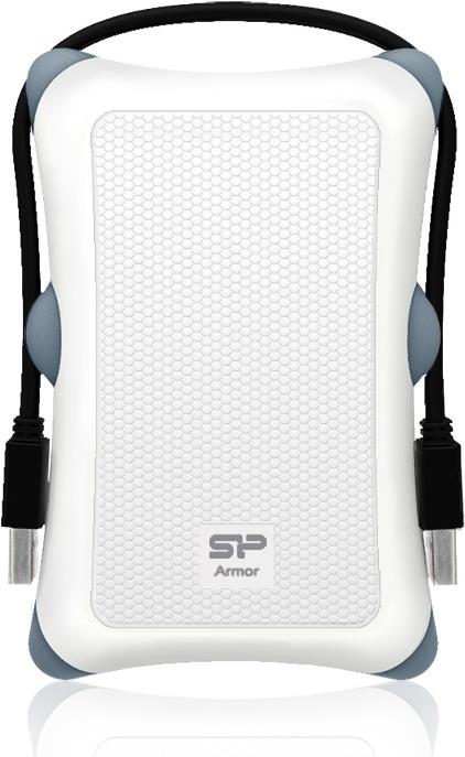 Купить SILICON POWER Armor A30 - Festplatte - 1TB - extern (tragbar) - 6,4 cm (2.5") - USB3.0 - weiß (SP010TBPHDA30S3W) в магазине wardena.ru