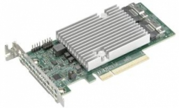 Купить RAID/HBA Card Supermicro AOC-S3816L-L16iT 122xHDD Broadcom SAS 3816 в магазине wardena.ru