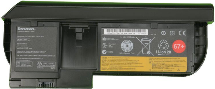 Купить Lenovo ThinkPad Battery 67+ - Laptop-Batterie - 63 Wh - für ThinkPad X220 Tablet; X220i Tablet; X230 Tablet; X230i Tablet (45N1076) в магазине wardena.ru