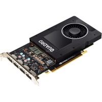 Купить PNY Quadro P2000 5GB GDDR5 PCI-E 3.0 x16 4x Display Port 1.4, Single Slot, inkl. 4× DP zu DVI Adapter, aktiv gekühlt. (VCQP2000-PB) в магазине wardena.ru
