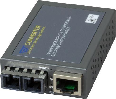 Купить CTS MCT-3002BTFC - Medienkonverter - GigE - 10Base-T, 100Base-TX, 1000Base-T, 1000Base-X - SC multi-mode / RJ-45 - bis zu 550 m (MCT-3002BTFC) в магазине wardena.ru