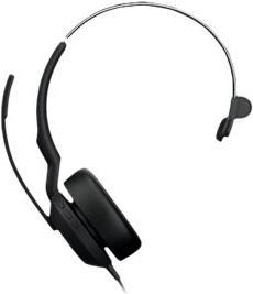 Купить Jabra Evolve2 50 MS Mono - Headset - On-Ear - Bluetooth - kabellos - aktive Rauschunterdrückung - USB-C - Schwarz (25089-899-899) в магазине wardena.ru