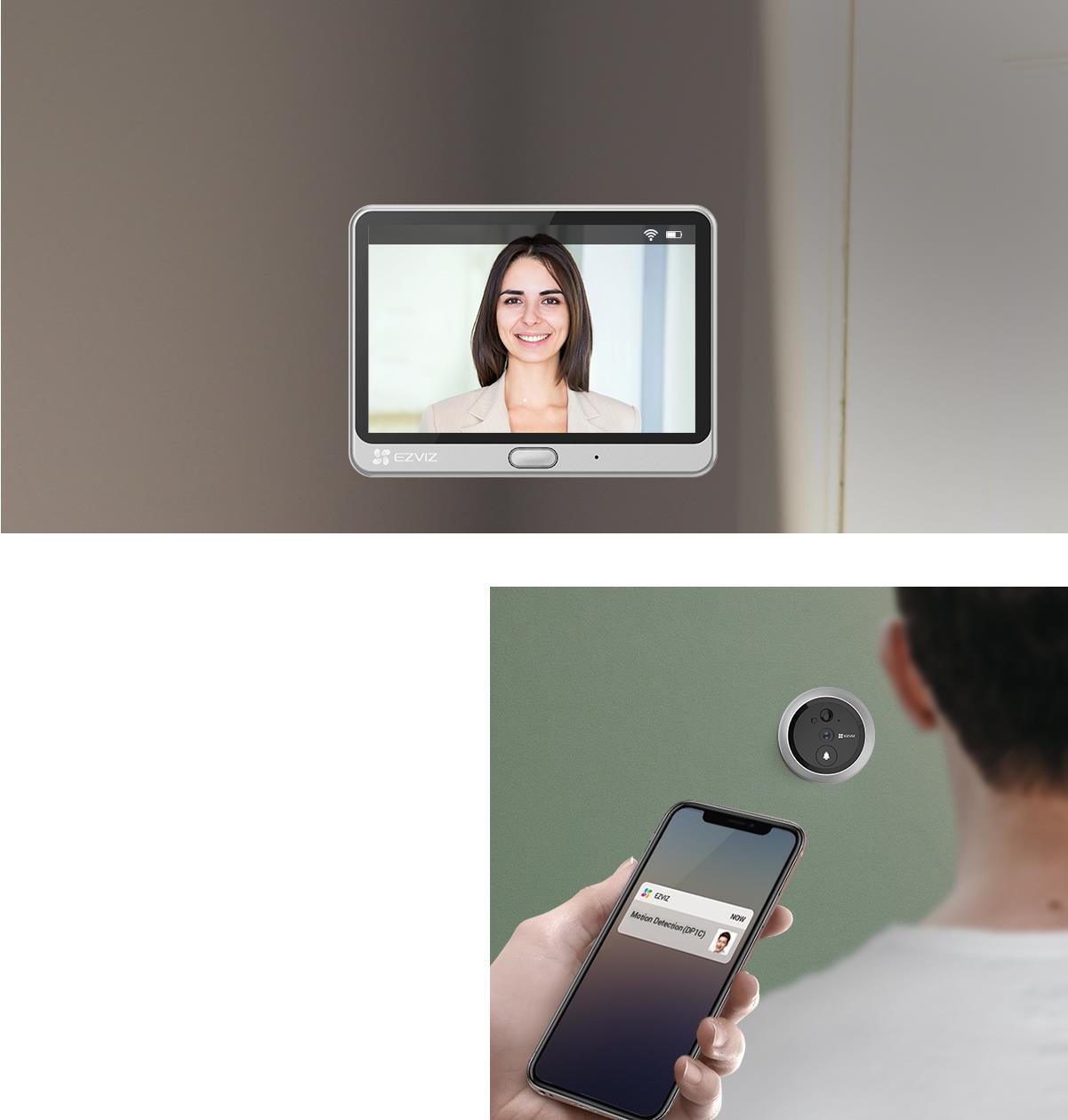 Купить EZVIZ DP1C - Schwarz - Silber - Haus - Büro - IR - UL / FCC / CE / WEEE / REACH / RoHS - MicroSD (TransFlash) - 128 GB (303101598) в магазине wardena.ru