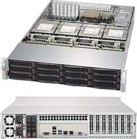 Купить Super Micro Supermicro SC829 HE1C4-R1K02LPB - Rack - einbaufähig - 2U - verbessertes, erweitertes ATX - SATA/SAS - Hot-Swap 1000 Watt - Schwarz (CSE-829HE1C4-R1K02LPB) в магазине wardena.ru