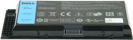 Купить Dell Primary Battery - Laptop-Batterie - Lithium-Ionen - 9 Zellen - 97 Wh - für Precision M4600, M6600 (9GP08) в магазине wardena.ru