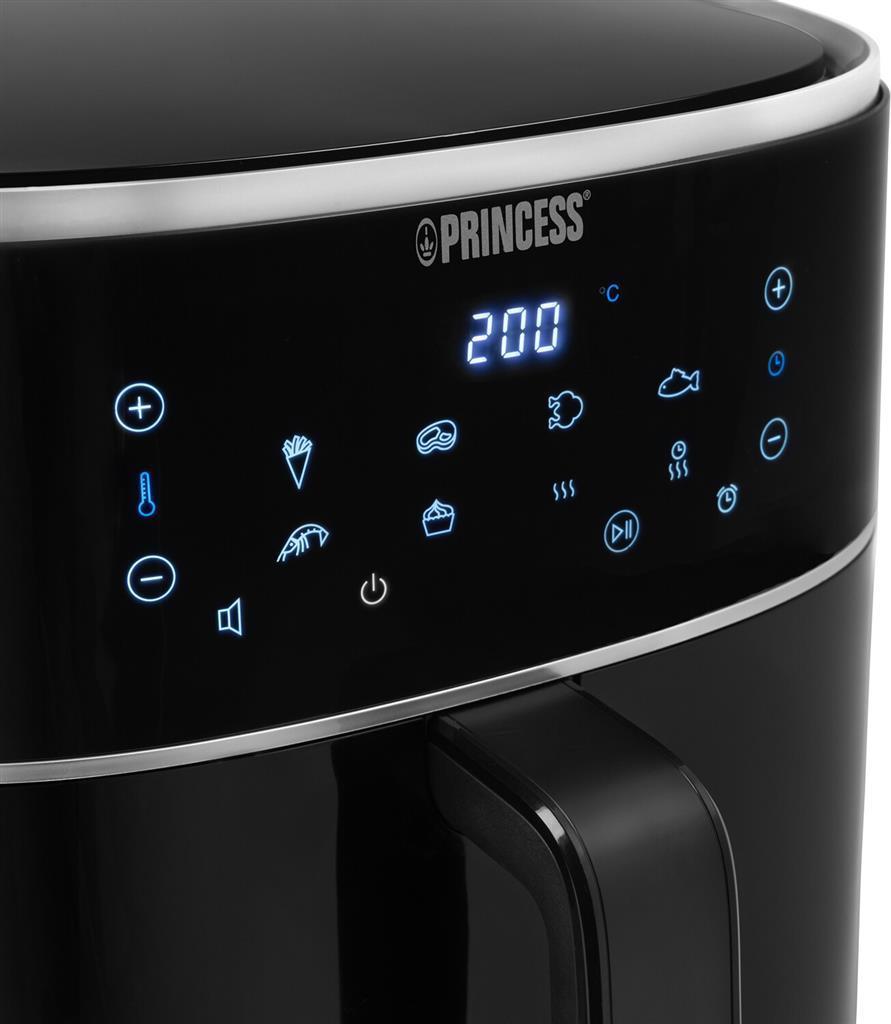 Купить Princess 01.182254.01.001 Digitaler Airfryer 8l - Heißluftfritteuse - 8 l - 200 °C - 8 Person(en) - Einzelbild - Schwarz (01.182254.01.001) в магазине wardena.ru