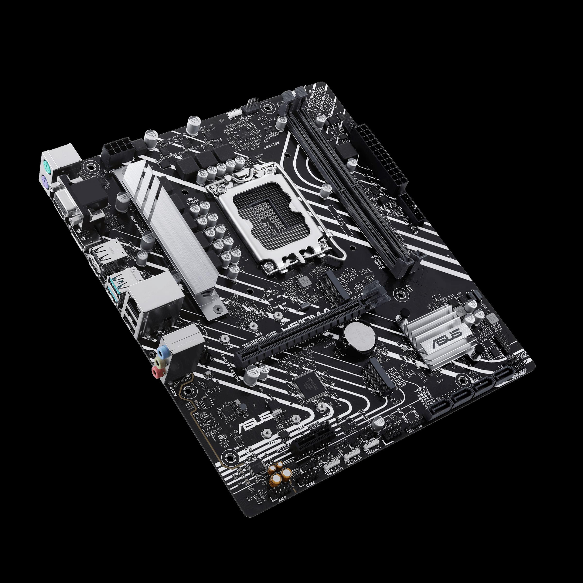 Купить ASUS PRIME H610M-A-CSM - Intel - LGA 1700 - Intel® Celeron® - Intel® Core™ i3 - Intel® Core™ i5 - Intel® Core™ i7 - Intel® Core™ i9,... - DDR5-SDRAM - 96 GB - DIMM (90MB1G20-M0EAYC) в магазине wardena.ru
