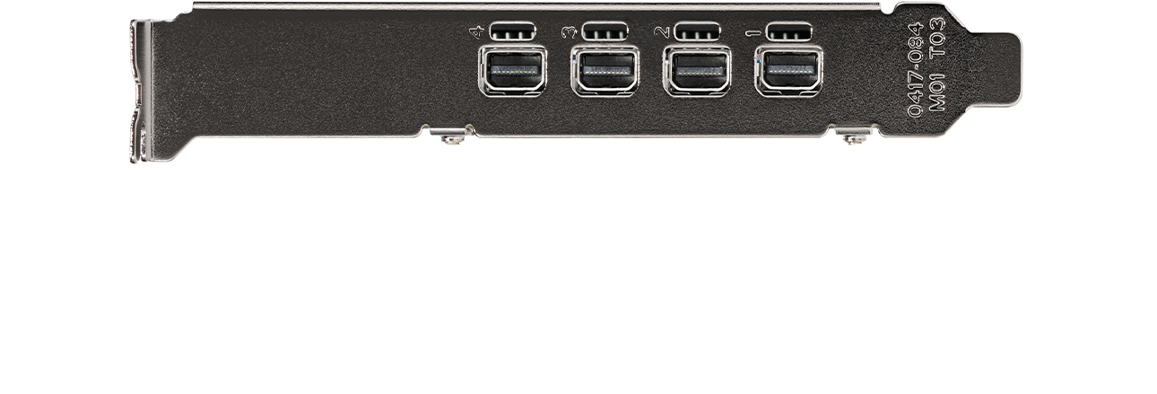 Купить DELL T1000 - T1000 - 4 GB - GDDR6 - 128 Bit - 7680 x 4320 Pixel - PCI Express x16 3.0 (DELL-DW8FN) в магазине wardena.ru