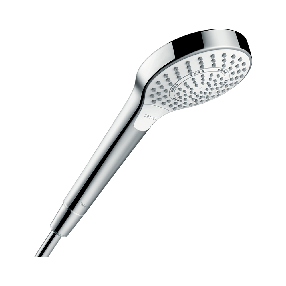 Купить Hansgrohe Croma Select S Ручной душ Multi EcoSmart 9 л/мин хром-белый матовый 26801400 в магазине wardena.ru