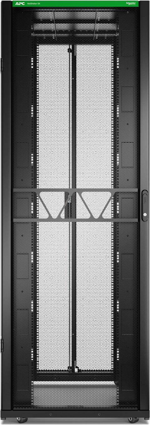Купить APC NetShelter SX Gen 2 - Schrank Netzwerkschrank - 2258 (H) x 800 (B) x 1200 (T) mm, mit Seiten - bodenstehend - Schwarz - 48U - 48.3 cm (19") (AR3387B2) в магазине wardena.ru