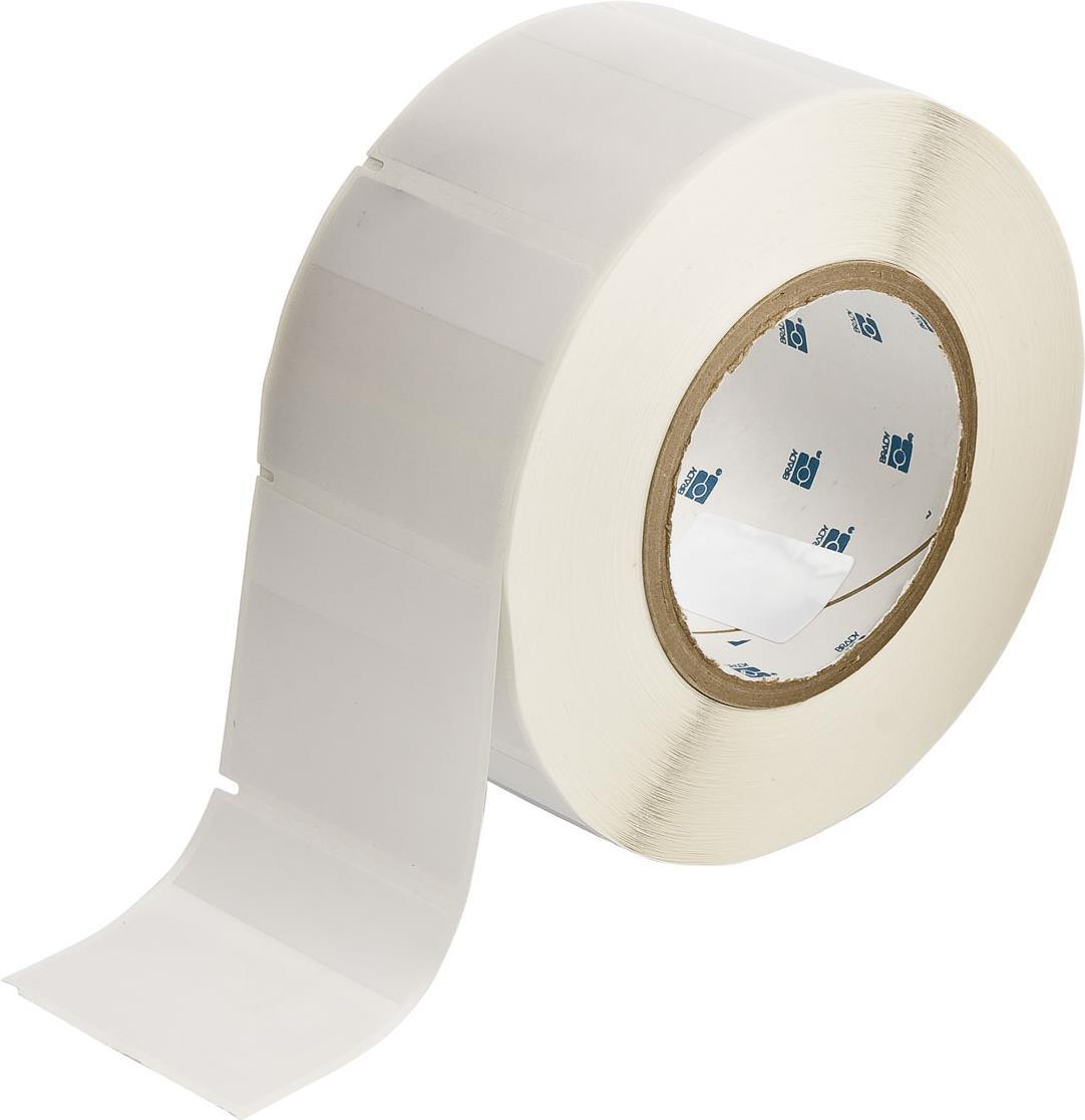 Купить Brady, THT-26-427-1, selbstlaminierendes Vinyl, Weiß/Transparent, 63,5 x 19,05(57,15)mm, permanent, 1-bahnig, max. Kabeldurchmesser 12mm(1000 E.) (030157) в магазине wardena.ru