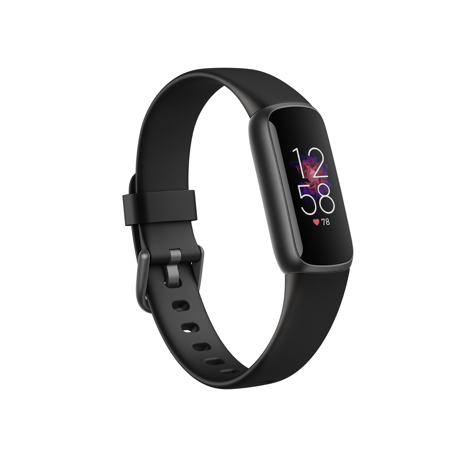 Купить Fitbit Luxe - Graphite Stainless Steel - Aktivitätsmesser mit Band - Silikon - schwarz - Bandgröße: S/L - Bluetooth (FB422BKBK) в магазине wardena.ru