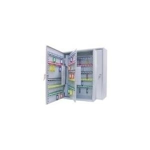 Купить WEDO Schlüsselschrank für 200 Schlüssel, lichtgrau mit 10er Hakenleisten - fortlaufend nummeriert und verstell- (102 72037X) в магазине wardena.ru