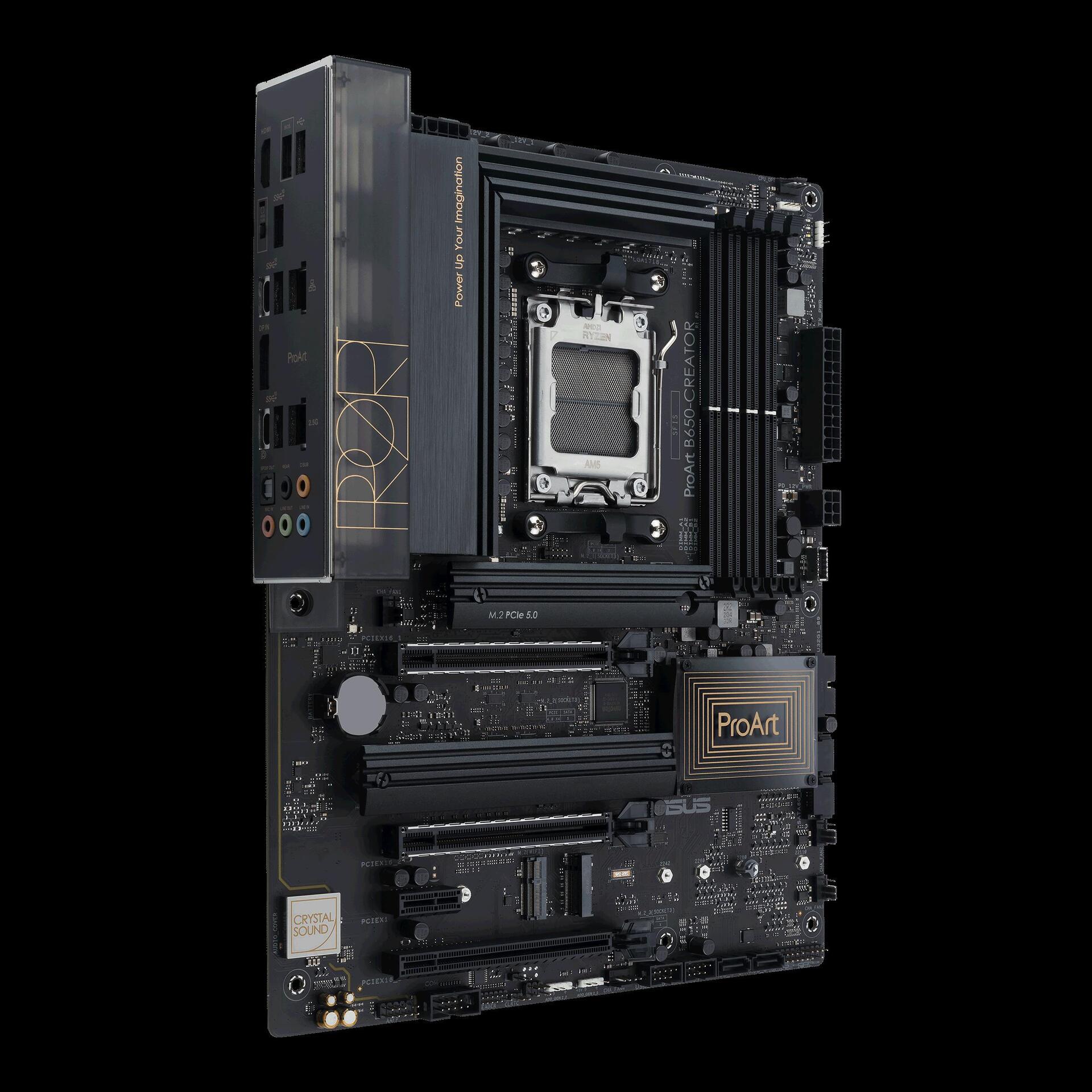 Купить ASUS PROART B650-CREATOR - AMD - Buchse AM5 - AMD Ryzen™ 3 - AMD Ryzen™ 7 - AMD Ryzen 9 7th Gen - Buchse AM5 - DDR5-SDRAM - 128 GB (90MB1C40-M0EAY0) в магазине wardena.ru