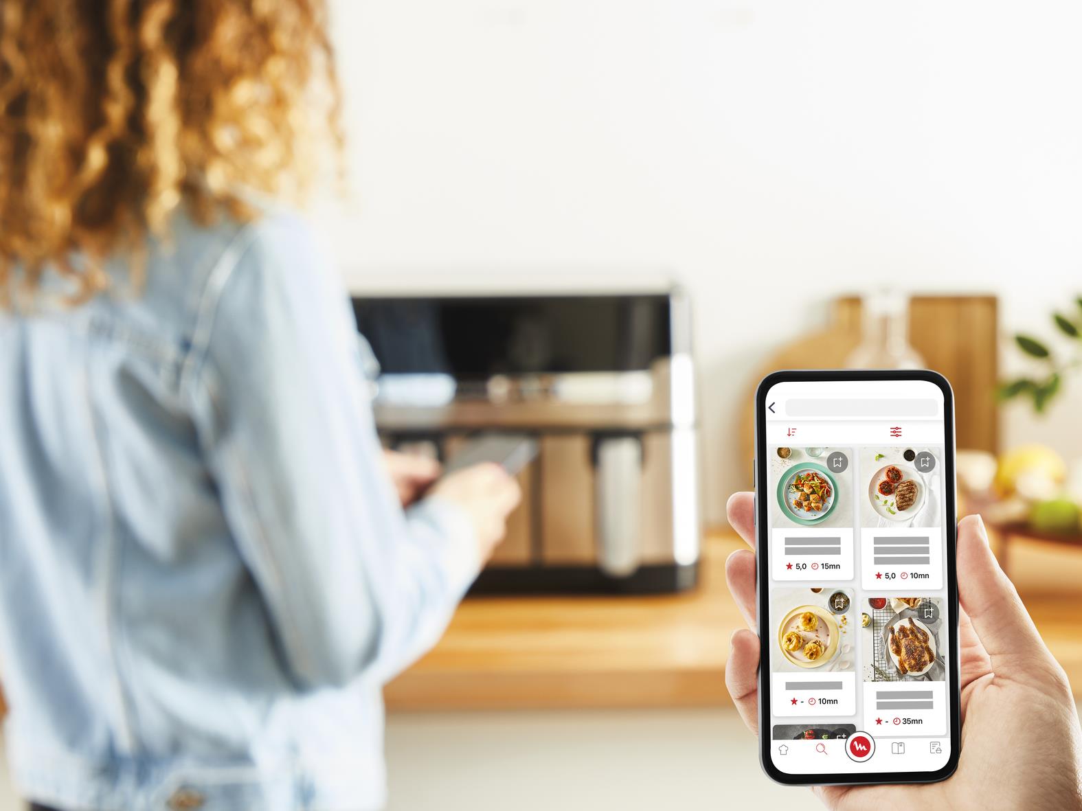 Купить Tefal Dual Easy Fry & Grill EY905D Doppel 8,3 l Eigenständig 2700 W Heißluftfritteuse Edelstahl (EY905D DUAL EASY FRY & GRILL) в магазине wardena.ru