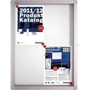 Купить FRANKEN Schaukasten ECO für 4x DIN A4, Metall-Oberfläche Maße: (B)530 x (T)45 x (H)704 mm, Flügeltüren, robuster (SK4SE) в магазине wardena.ru