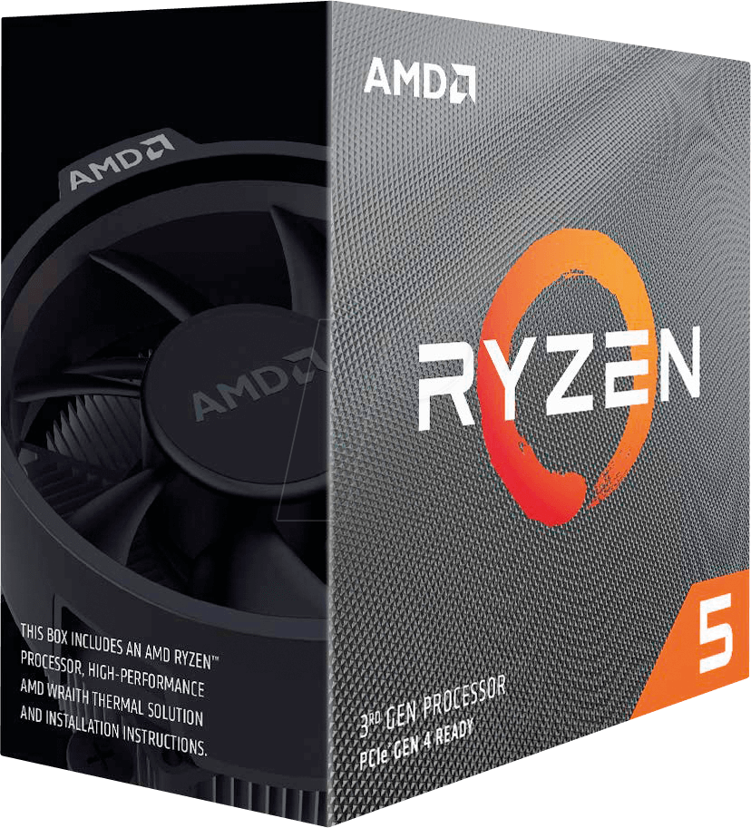Купить AMD Ryzen 5 3600X - 3.8 GHz - 6 Kerne - 12 Threads - 32 MB Cache-Speicher - Socket AM4 - Box (100-100000022BOX) в магазине wardena.ru