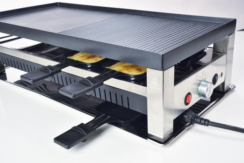 Купить Solis Grill 12,70cm (5") 1 - Raclette/ Tischgrill/ Wok/ Crêpes/Pizza - 8 Personen - Edelstahl - Table Grill 12,70cm (5") 1 - Typ 790 (977.47) в магазине wardena.ru