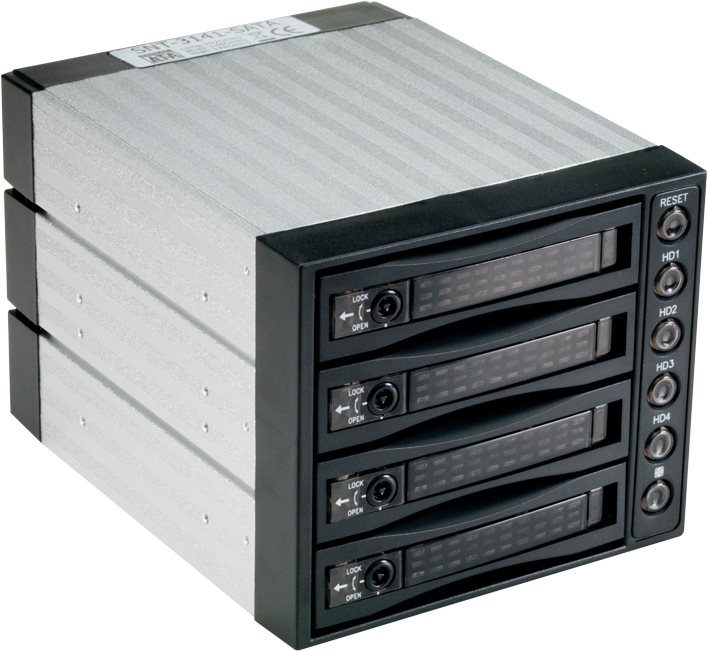 Купить FANTEC SNT-BA3141-1 - Gehäuse für Speicherlaufwerke mit Lüfter - 3.5" (8.9 cm) - Schwarz (2052) в магазине wardena.ru