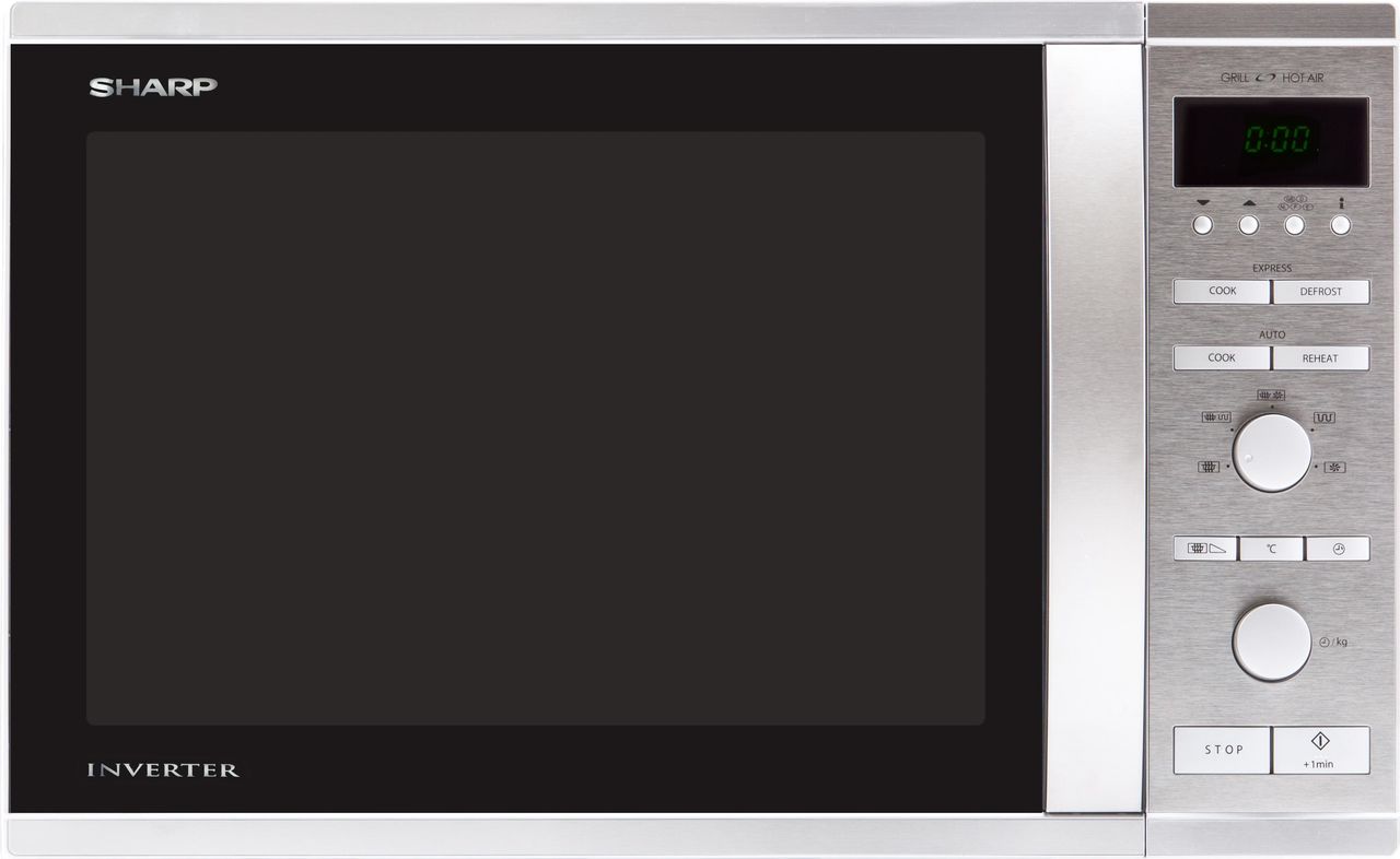 Купить Sharp R-941STW - Mikrowellenofen mit Konvektion und Grill - 40 Liter - 1050 W - rostfreier Edelstahl (R941STW) в магазине wardena.ru